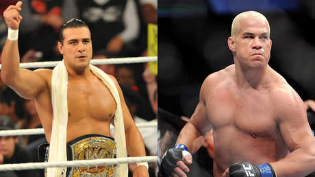 VIDEO: Tito Ortiz estrangula al excampeón de la WWE Alberto 'El Patrón' en el primer asalto de su combate de MMA