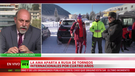 Experto sobre el veredicto de la AMA contra Rusia: "El único camino que queda es el de la apelación"