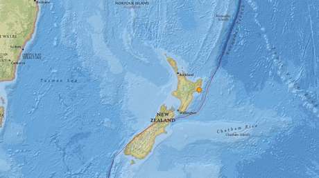 Un sismo de magnitud 5,0 sacude Nueva Zelanda
