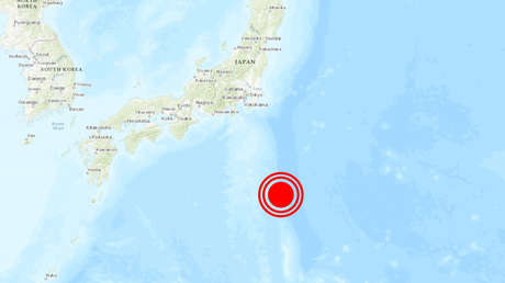 Se registra cerca de las costas de Japón un sismo de magnitud 5,9