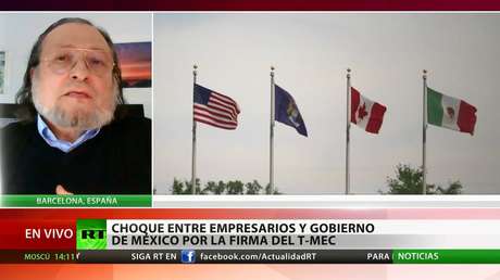 Experto: "Con la firma del tratado comercial T-MEC México se verá obligado a aceptar las condiciones de EE.UU."