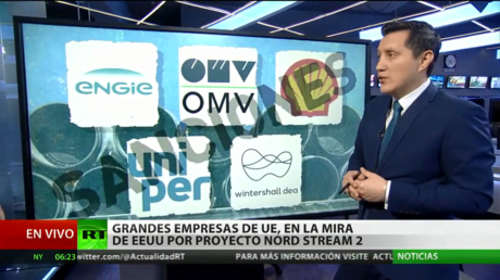 EE.UU. señala a grandes empresas de la UE por su papel en el gasoducto Nord Stream 2