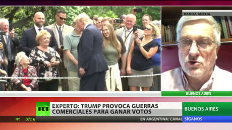 Experto: Trump utiliza sanciones unilaterales por la crisis global del sistema capitalista