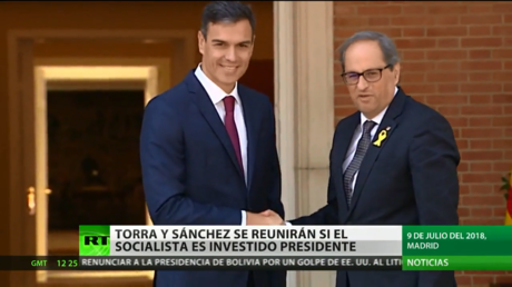 Sánchez se reunirá con Torra si le invisten como presidente de España