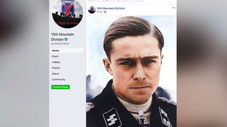 Militares de EE.UU. publican una foto 'glamurosa' de un criminal de guerra nazi que masacró a soldados estadounidenses en 1944