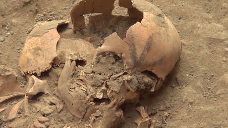 VIDEO: Descubren esqueletos de niños con las cabezas tatuadas en un cementerio ancestral de Perú