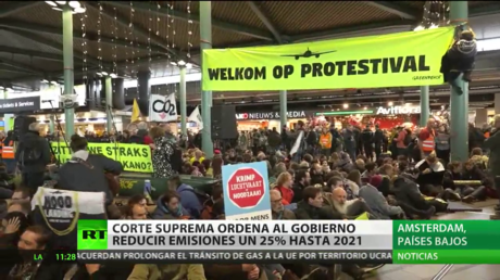 La Corte Suprema de Países Bajos ordena al Gobierno a reducir emisiones en un 25% hasta 2021