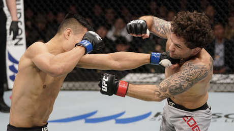 VIDEO: 'El Zombie Coreano' destruye con una lluvia de golpes al excampeón de peso ligero de la UFC Frankie Edgar en el primer asalto