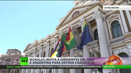Morales invita a dirigentes del MAS a Argentina para definir su candidato para las próximas elecciones