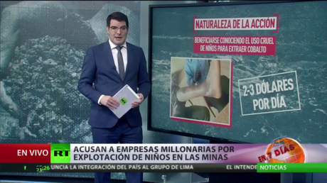 Acusan a empresas millonarias por la explotación de los niños en las minas