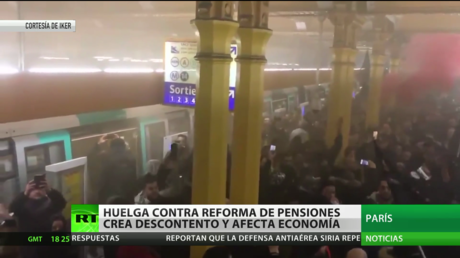 Francia: La huelga contra la reforma de pensiones crea descontento y afecta la economía