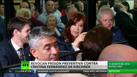 Revocan prisión preventiva contra Cristina Fernández de Kirchner