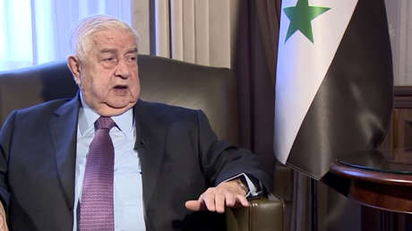 Canciller sirio: "EE.UU. usa al Estado Islámico como un espantapájaros"