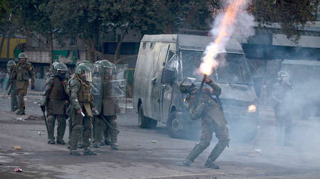 Corte Suprema de Chile prohibe a Carabineros usar sustancias químicas en las protestas