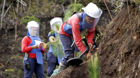 Muere un joven indígena colombiano al pisar una mina antipersona en Antioquia