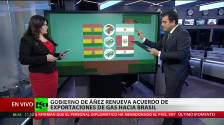 El Gobierno de Áñez renueva el acuerdo de exportaciones de gas natural hacia Brasil