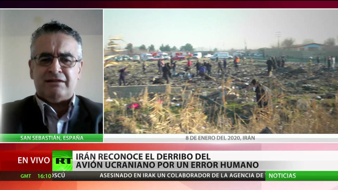 Experto: En todas las guerras hay "desastres involuntarios" como el derribo del Boeing ucraniano