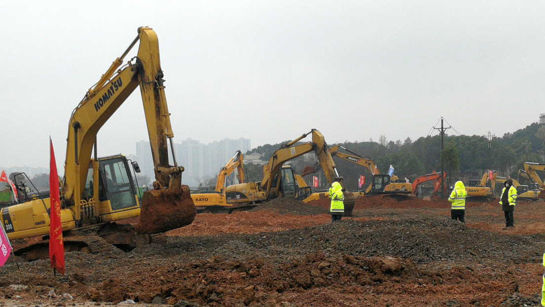 China construirá un segundo hospital con capacidad para 1.300 camas en 15 días
