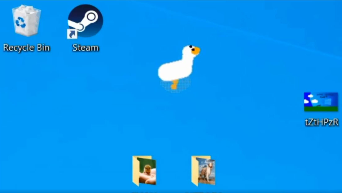 Crean un ganso virtual que convertirá en un caos el escritorio de quien se atreva a instalarlo