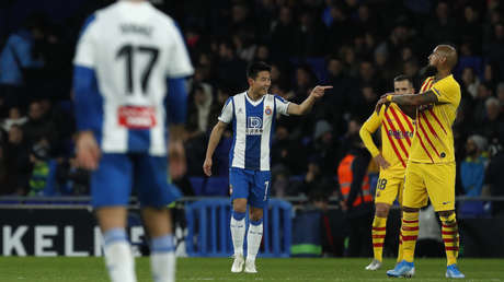 Wu Lei, antiguo recogepelotas de Messi, frustra el trinfo del F.C. Barcelona a tres minutos del final del partido (VIDEO)
