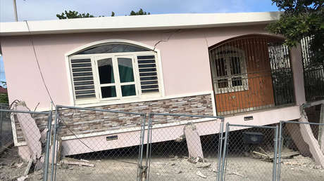 Primeras imágenes: Graves destrozos en Puerto Rico tras un fuerte sismo