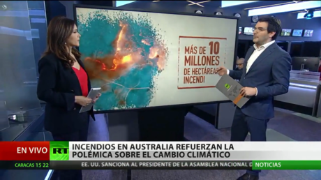 Incendios en Australia refuerzan la polémica sobre el cambio climático