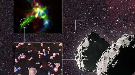 Descubren el origen interestelar de uno de los elementos básicos de nuestro ADN