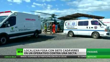 Hallan una fosa con siete cadáveres en Panamá