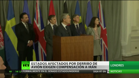 Estados afectados por el derribo del Boeing ucraniano exigen una compensación a Irán