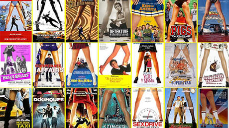 ¿Los carteles de las películas le parecen todos iguales? No se preocupe: lo son
