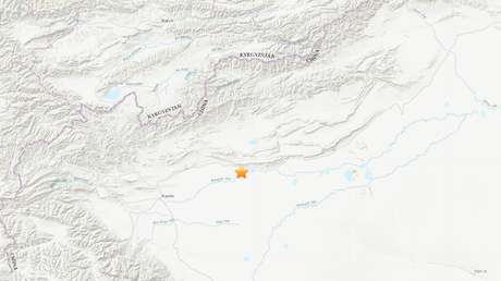 Un sismo de magnitud 6,4 se registra en el noroeste de China