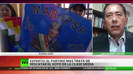 Experto: El movimiento político MAS trata de rescatar el voto de la clase media en Bolivia