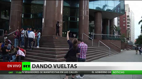 Gobierno venezolano aclara que el allanamiento en edificio de Caracas no fue en las oficinas de Guaidó