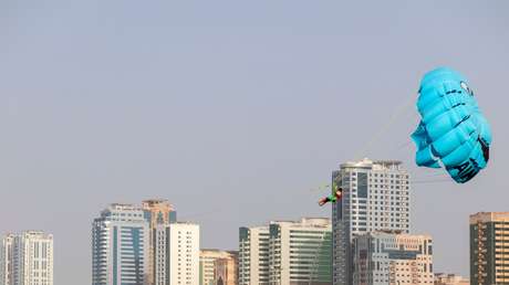 'Chance', el novedoso paracaídas ruso para escapar de edificios en caso de emergencia