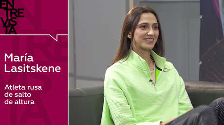 Campeona rusa de salto de altura María Lasitskene: "Llegar al punto de competir bajo bandera neutral es una vergüenza"