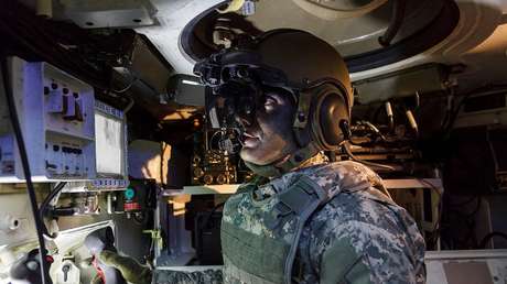 VIDEO: El Ejército británico muestra un tanque equipado con 'visión de rayos X' de 360º