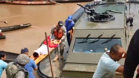 VIDEO: Hallan en Perú a una mujer colombiana y sus tres hijos perdidos en la Amazonía desde hace más de un mes