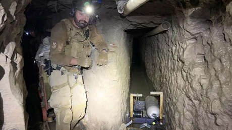 VIDEO: El túnel de tráfico de drogas más largo jamás descubierto en la frontera entre EE.UU. y México