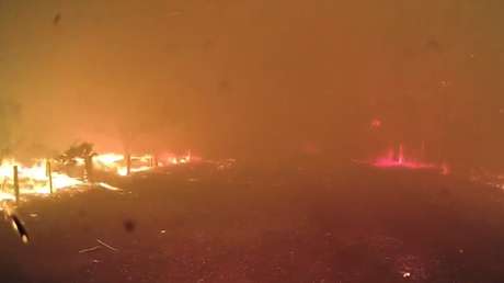 VIDEO: Captan la aterradora velocidad con la que se propaga un incendio cuando cambia el viento