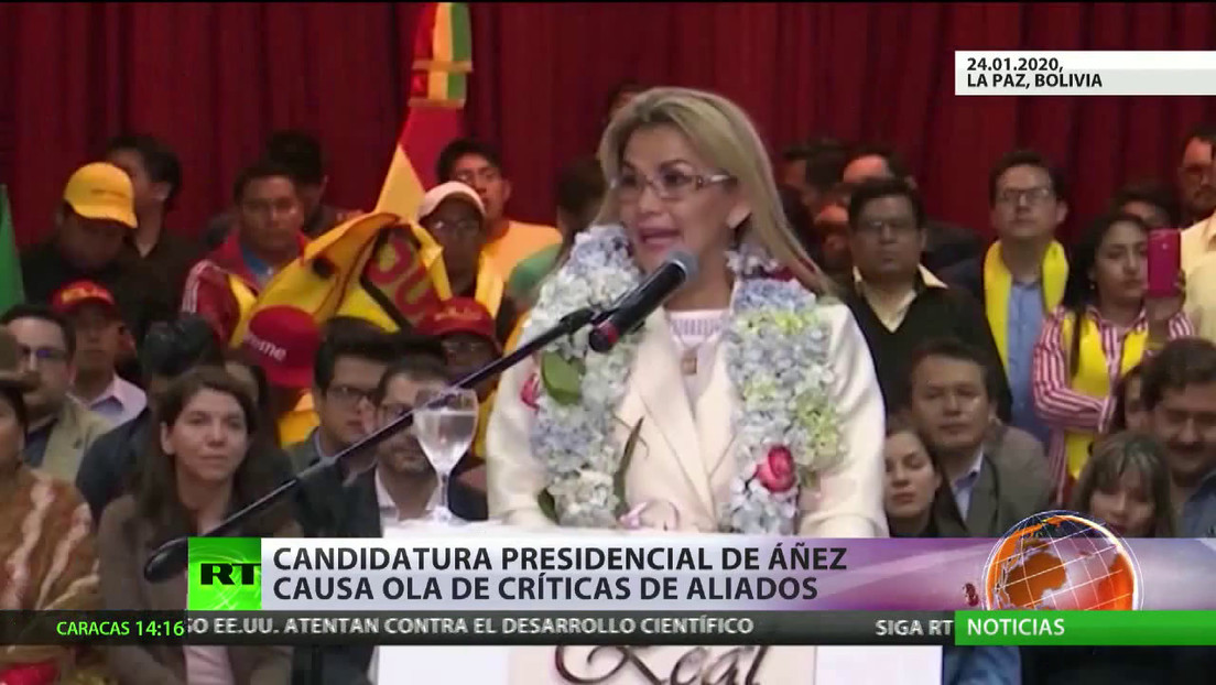 La candidatura presidencial de Áñez causa una ola de críticas de aliados en Bolivia