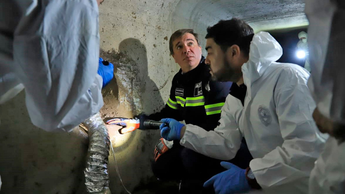 VIDEO, FOTOS: Cavan un extenso túnel para atracar una sucursal del Banco de Chile y son detenidos en flagrancia por la Policía