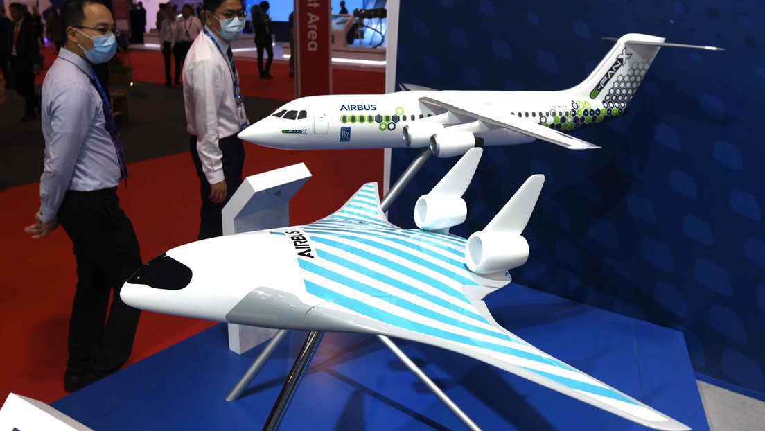 Airbus desvela un futurístico avión de pasajeros que parece creado para viajes espaciales (VIDEO)