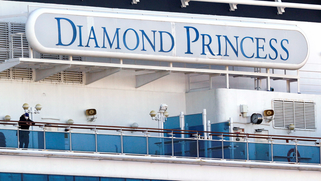 Un colombiano en el crucero en cuarentena en Japón es diagnosticado con coronavirus
