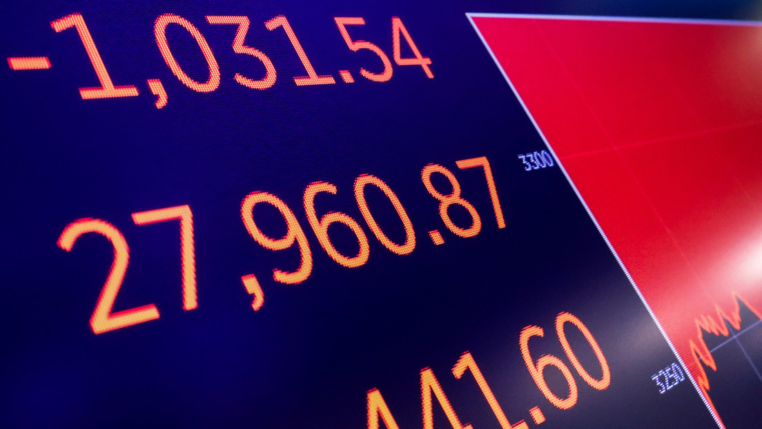 El índice Dow Jones cae más de 800 puntos en medio del pánico por el coronavirus