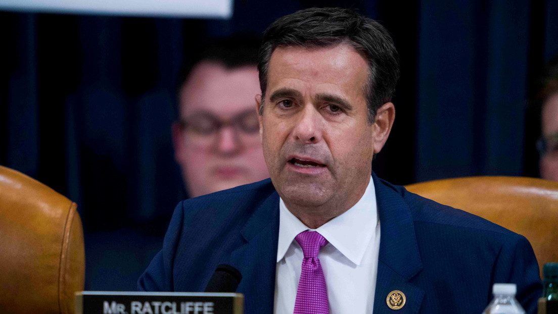 Trump postula por segunda vez al congresista republicano John Ratcliffe como director de Inteligencia