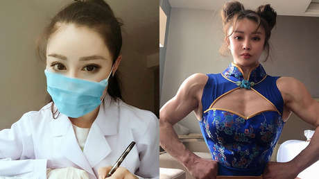 FOTOS: Así lucha una famosa 'cosplayer' de 'Street Fighter' contra el coronavirus