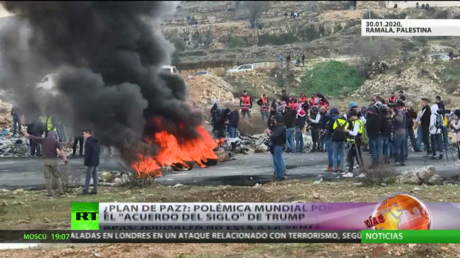 ¿Plan de paz? Polémica mundial por el 'acuerdo del siglo' de Trump