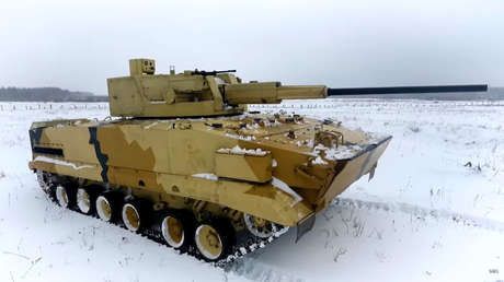 VIDEO: Fabricante de tanques rusos prueba su avanzado módulo automático de combate AU-220M