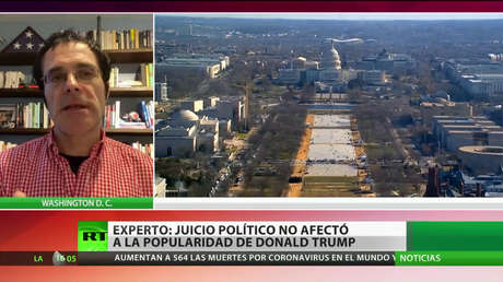 Periodista: El juicio político no afectó la popularidad de Trump