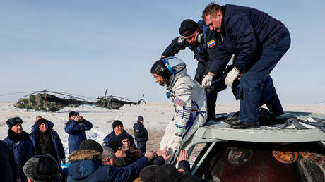 VIDEO: Tres tripulantes de la EEI regresan a la Tierra